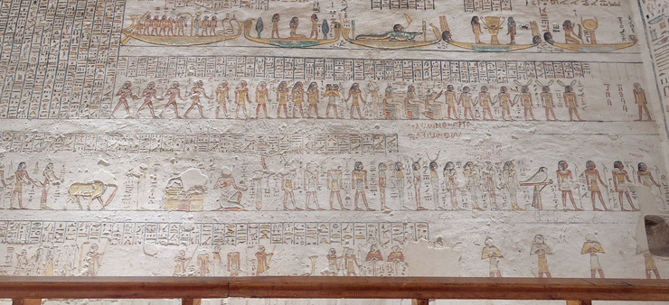 エジプトのラメセス6世の墓の3Dバーチャルツアー