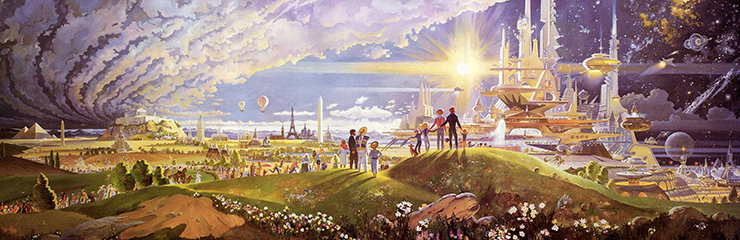 Robert McCall, 'The Prologue and the Promise', EPCOT, Florida