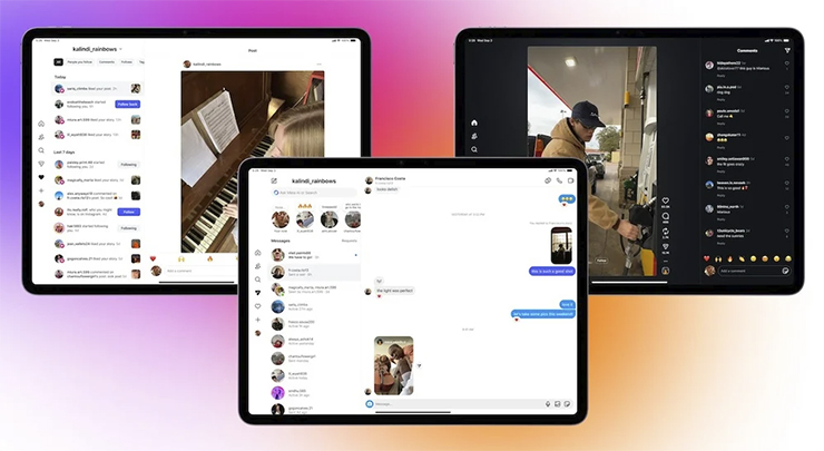 Instagramが初の公式iPadアプリ